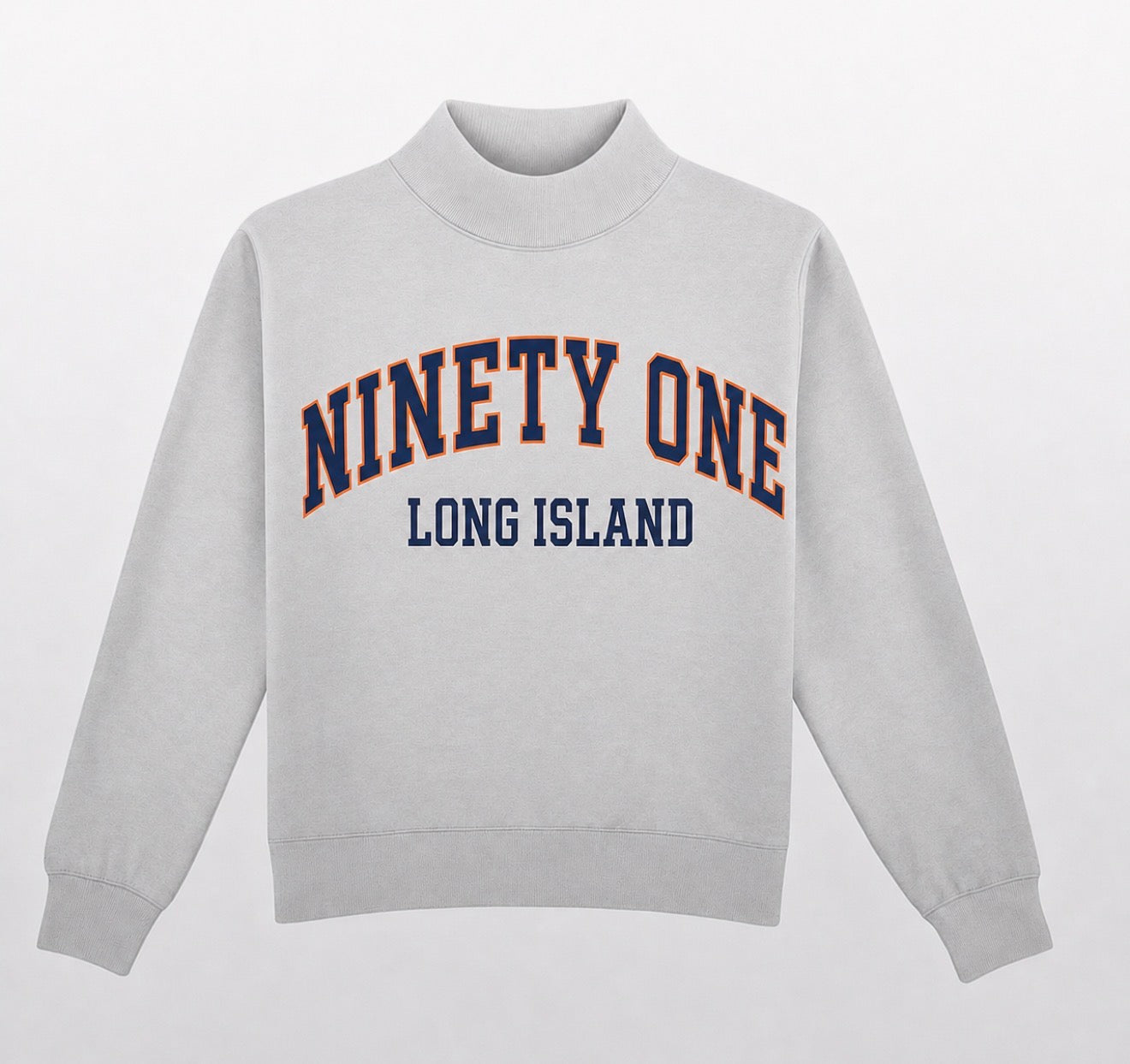 Team Ninety One LI - Women's Mock Neck Sweatshirt